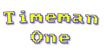 Timeman One logo for Amstrad CPC